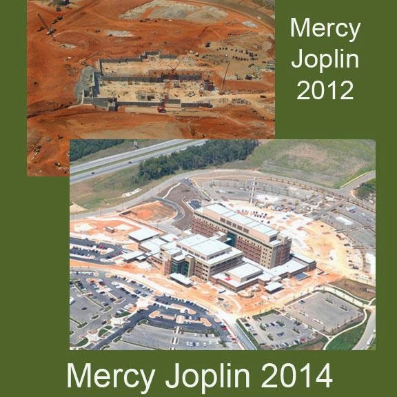 Inside Joplin An aerial view of the new Mercy Hospital