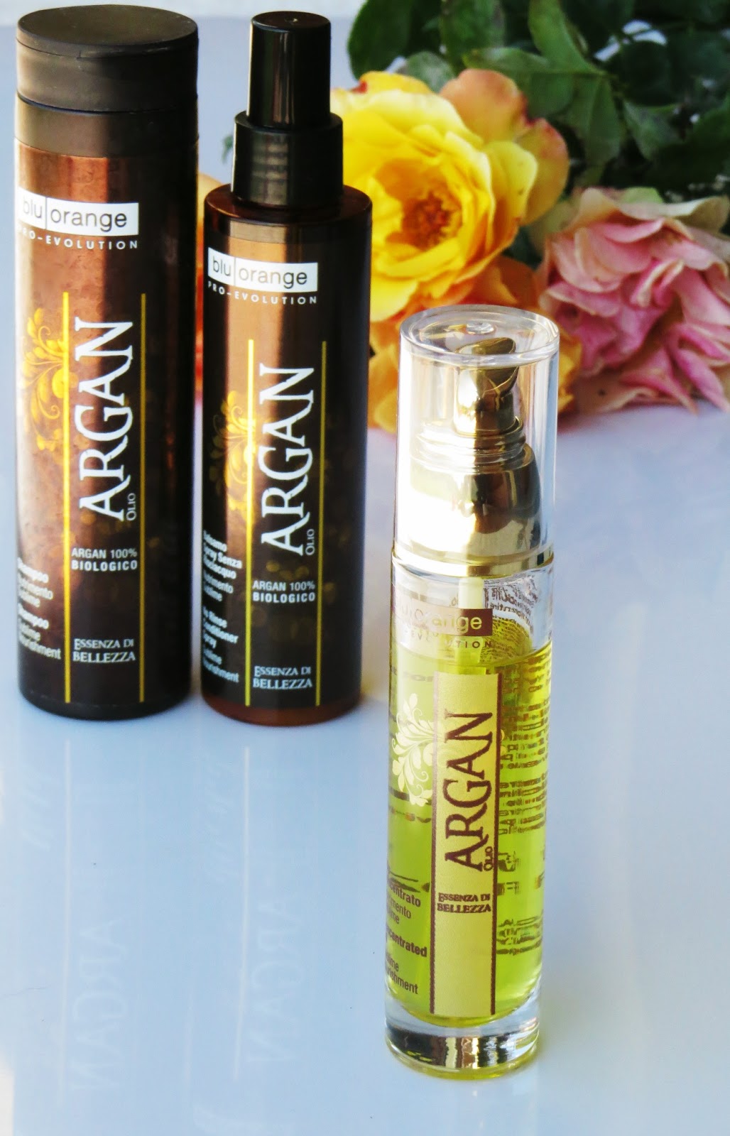 Belletto! make-up and beauty blog: BluOrange Argan Olio, essenza di  bellezza per i capelli