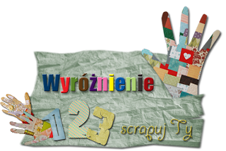 wyróżnienie (najlepsza praca) - 123 scrapuj Ty