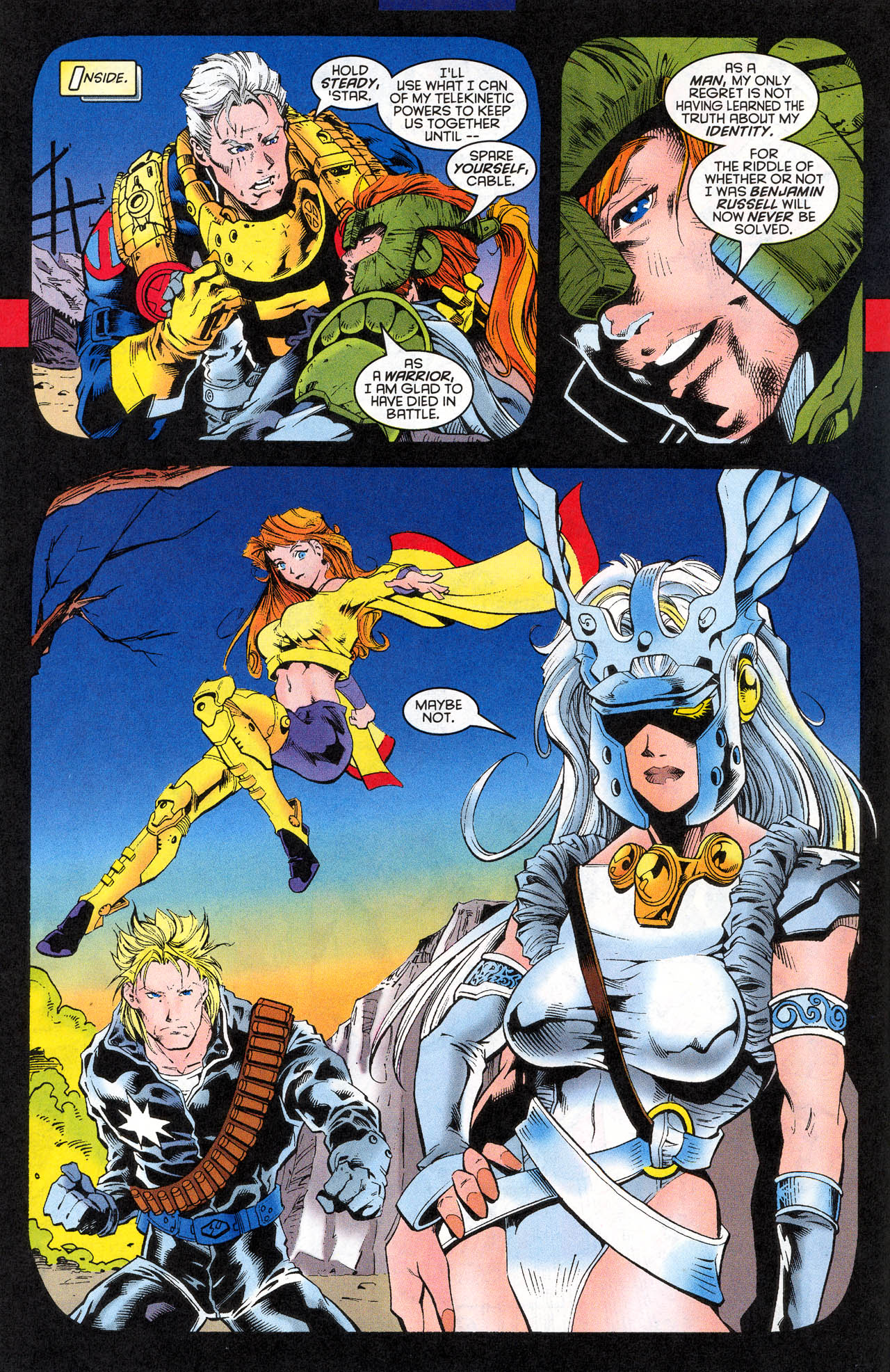 Read online X-Force (1991) comic -  Issue #61 - 16