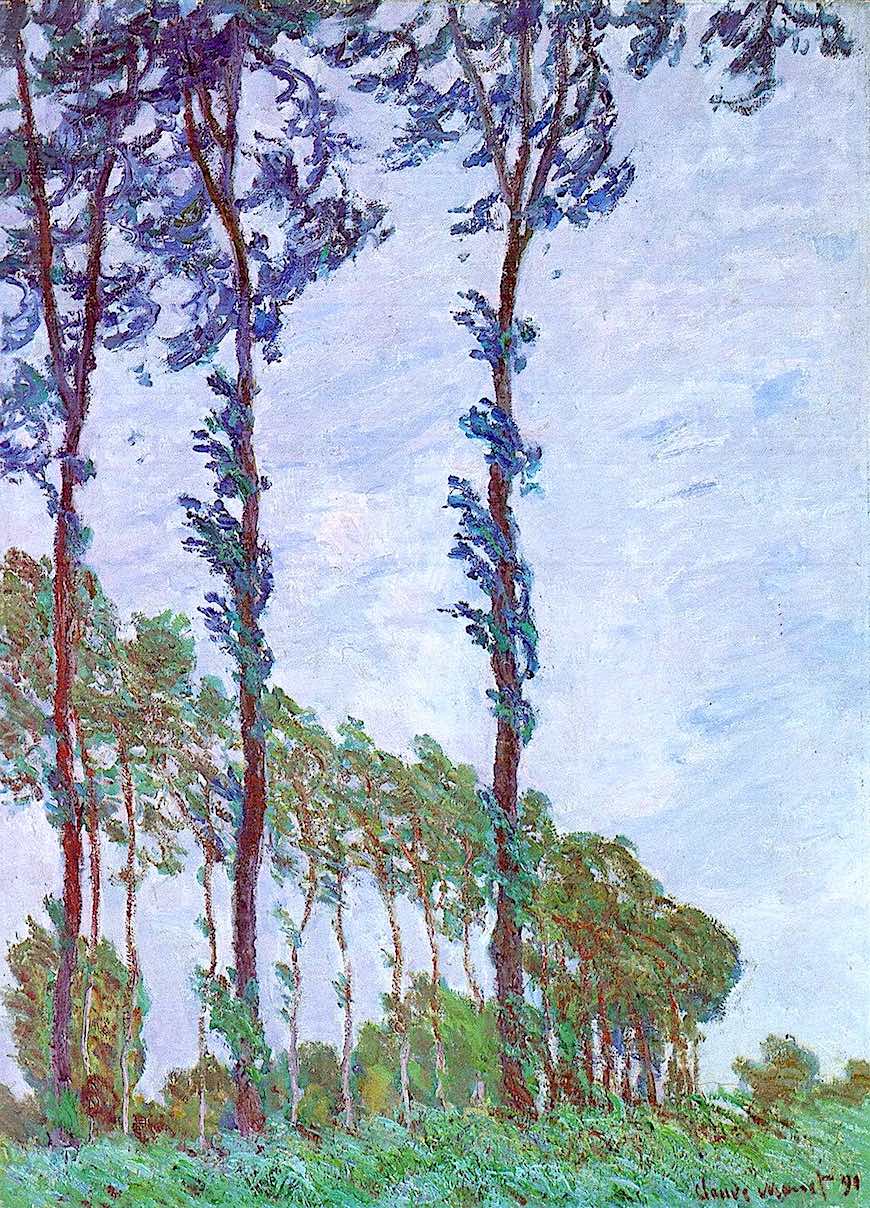 Claude Monet trees Claude Monet trees