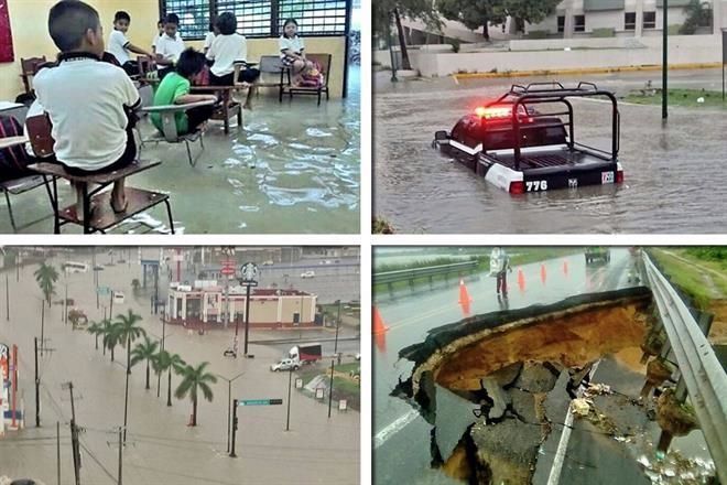 TAMPICO: La naturaleza no perdonó la corrupción en obras públicas, inundaciones y la Marina Plan de  5268844