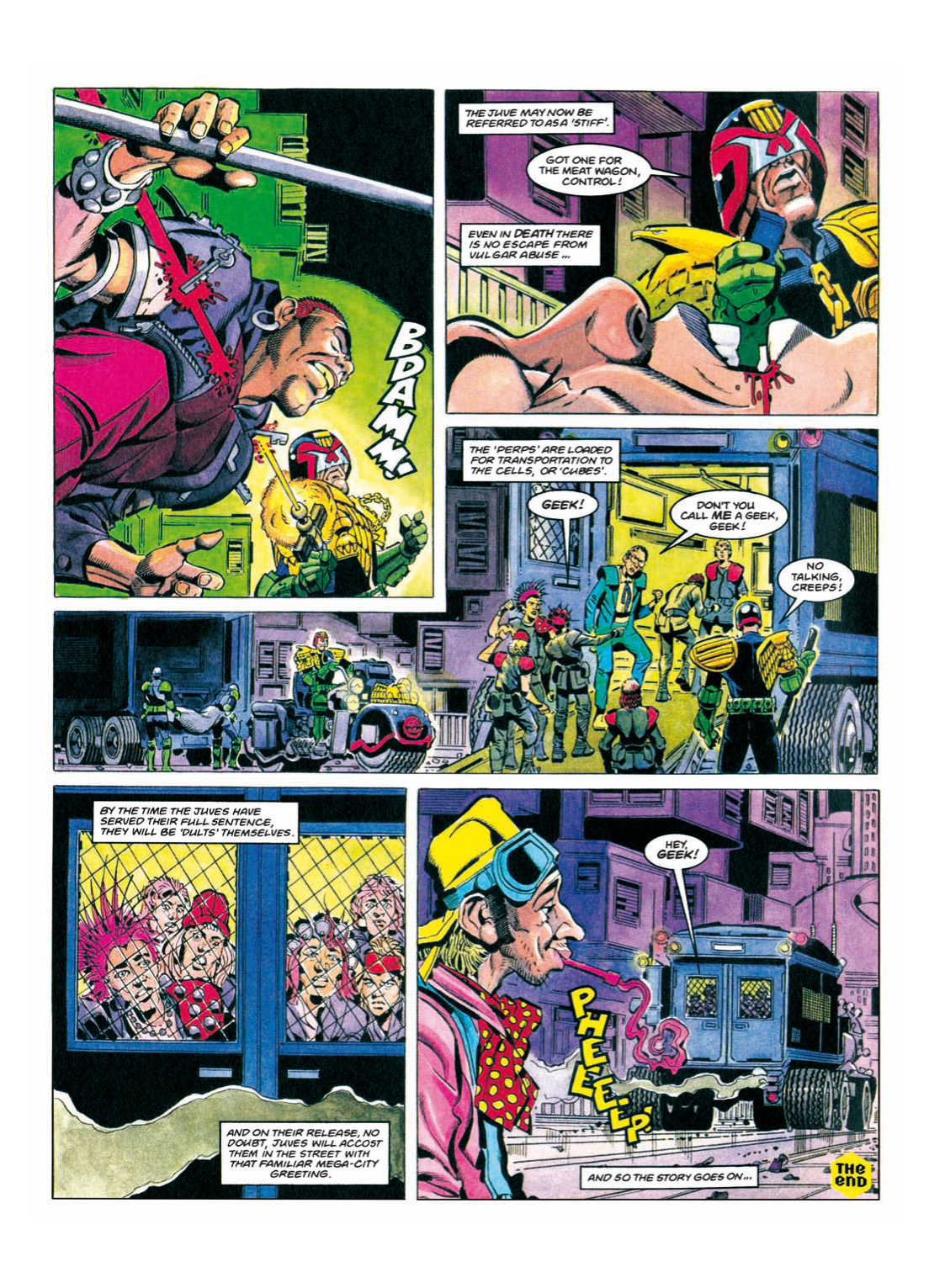 Read online Judge Dredd: The Complete Case Files comic -  Issue # TPB 21 - 77