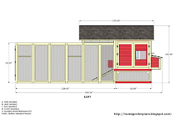 chicken plans coop l101 construction garden op 10x12 shed build building