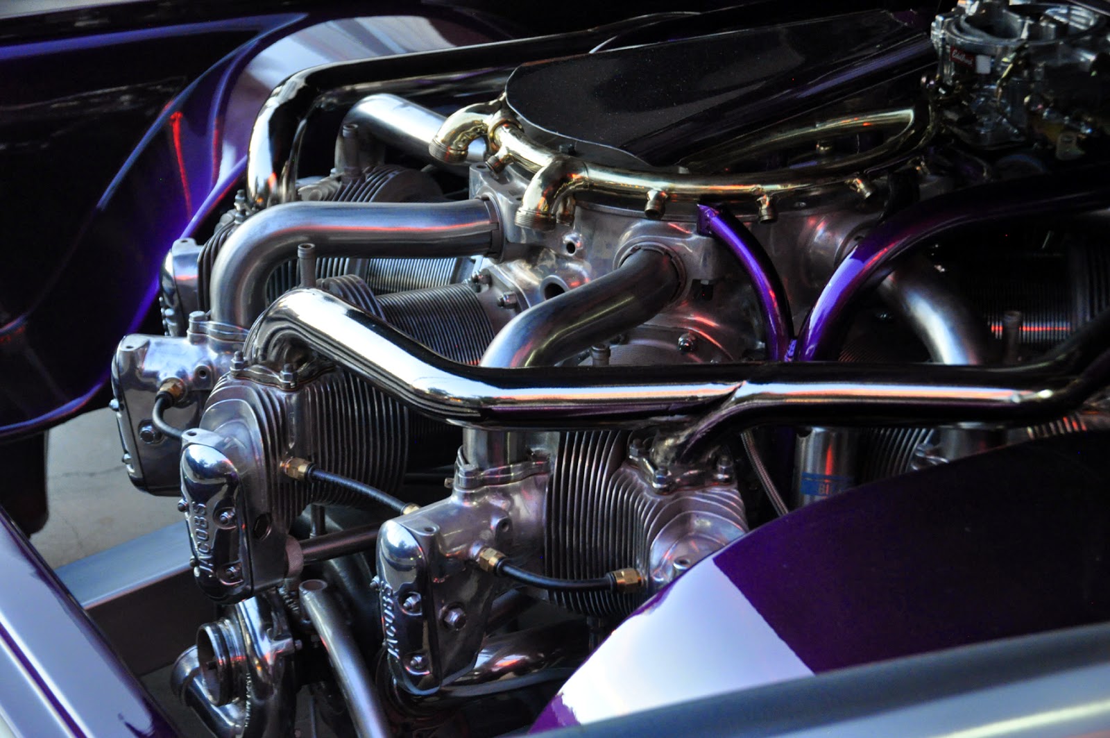 Just A Car Guy The radial engine C10 is at SEMA! A better