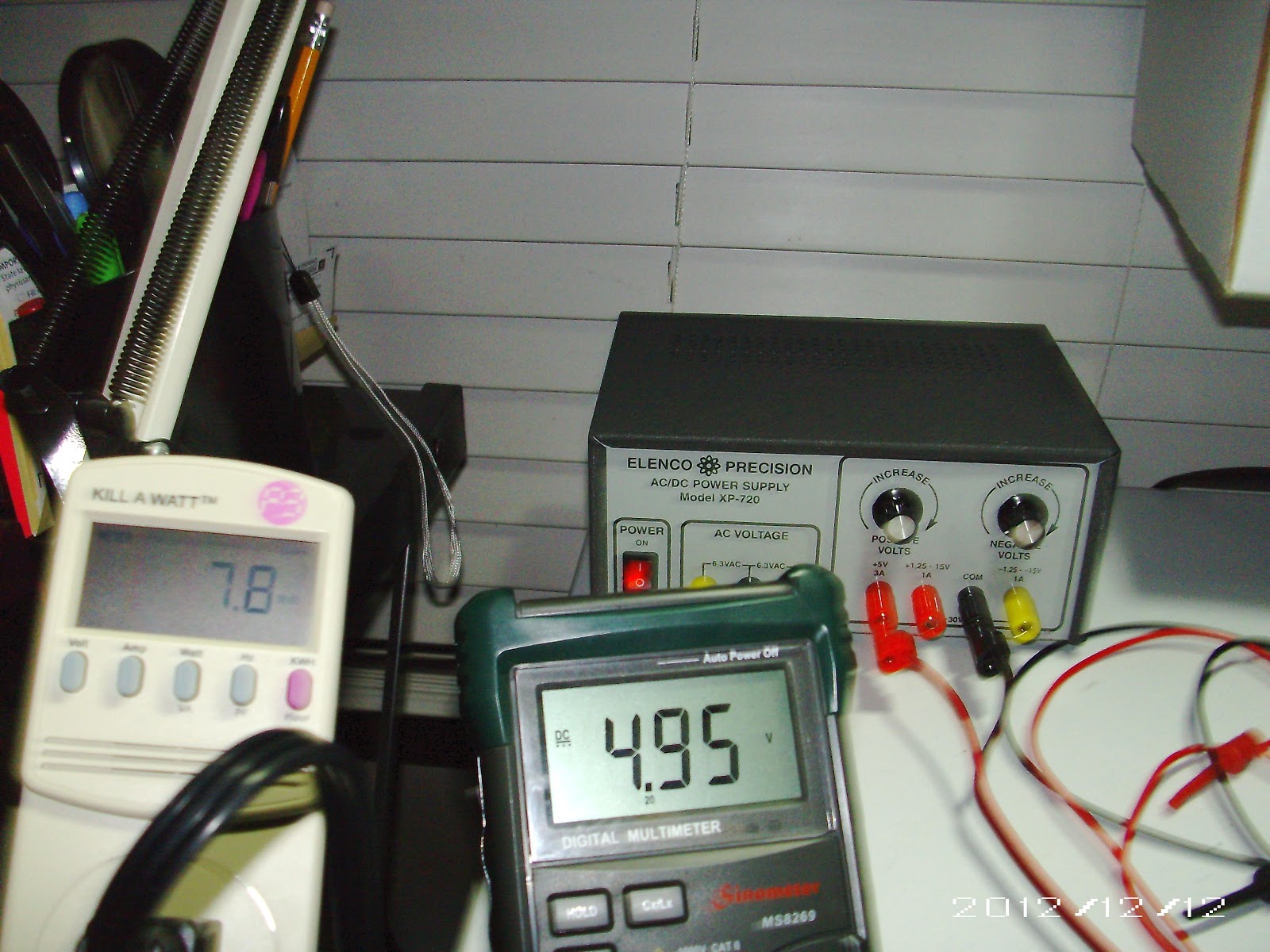 Electric Light : Elenco's XP-720K Power Supply Kit