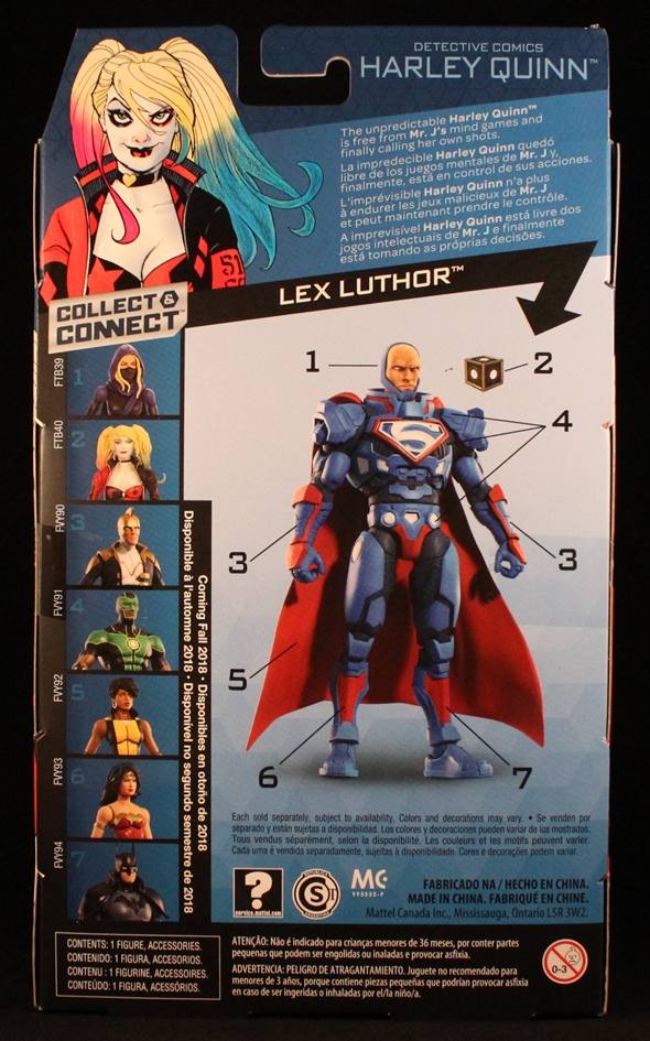 NEW Sealed DC Comics Multiverse Collect & Connect Spoiler Lex Luther