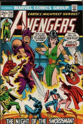 Avengers #114, Mantis and the Swordsman