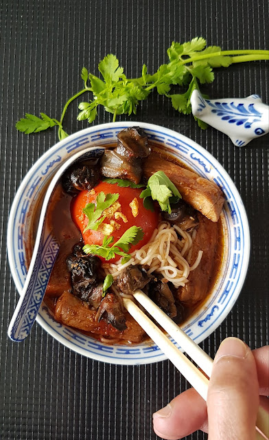 "Bún ốc Hà-Nội" Soupe "Hanoienne" aux bulots;"Bún ốc Hà-Nội" Soupe "Hanoienne" aux bulots