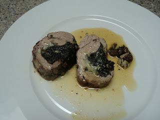  SOLOMILLO RELLENO DE ESPINACAS Y QUESO DE CABRA. 