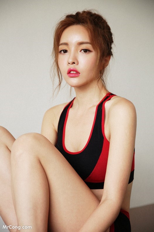 Jin Hee's beauty in underwear and gym fashion in October 2017 (357 photos)