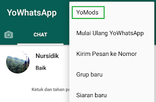 menu yowhatsapp