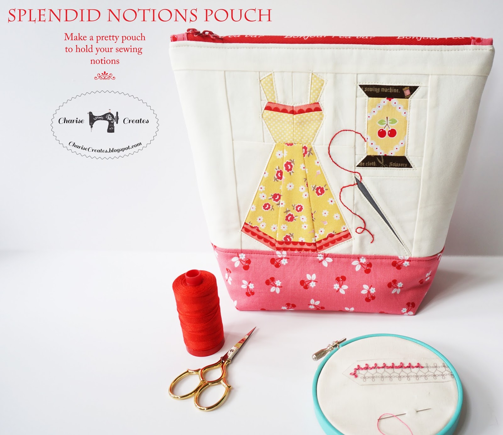 Splendid Notions Pouch on Craftsy Charise Creates Bloglovin’
