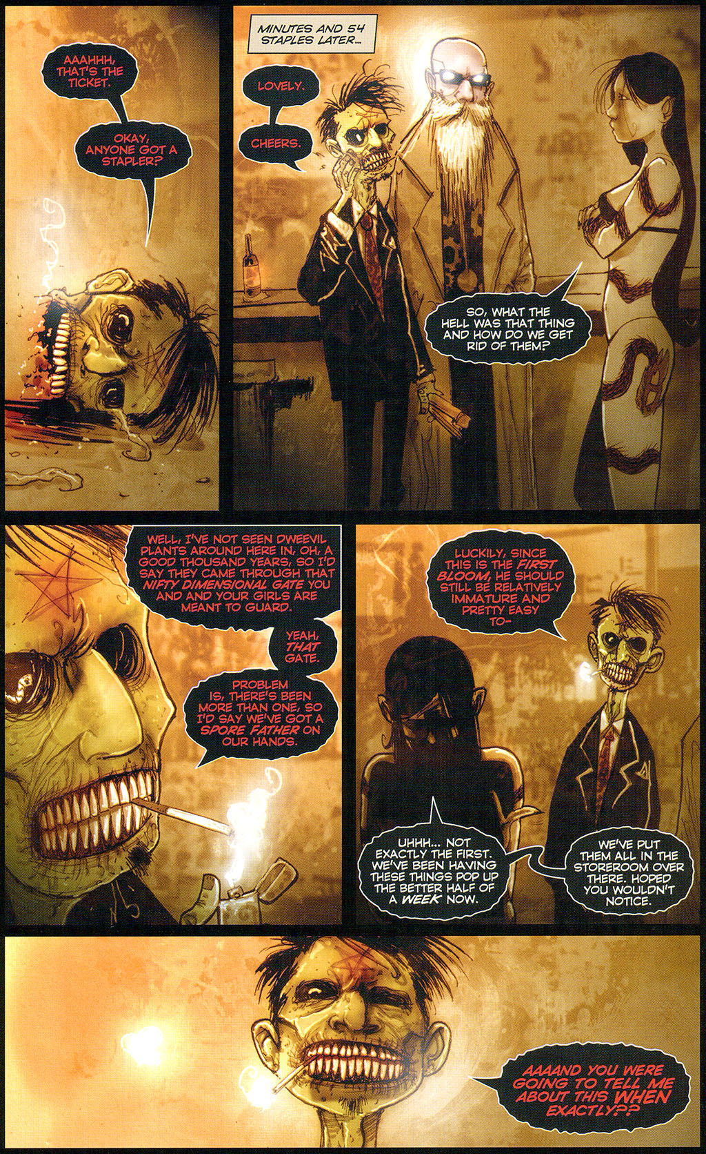 Read online Wormwood: Gentleman Corpse comic -  Issue #0 - 11