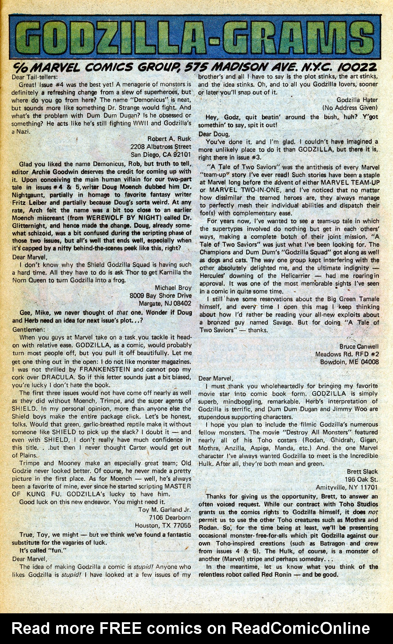 Godzilla (1977) Issue #7 #7 - English 21