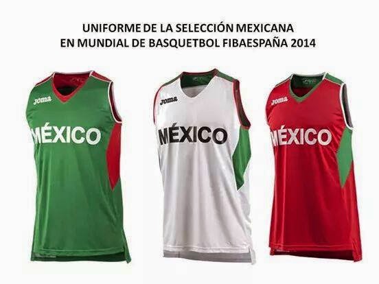 Venta oficial del jersey de la selección mexicana 2014 - @selmexbasket