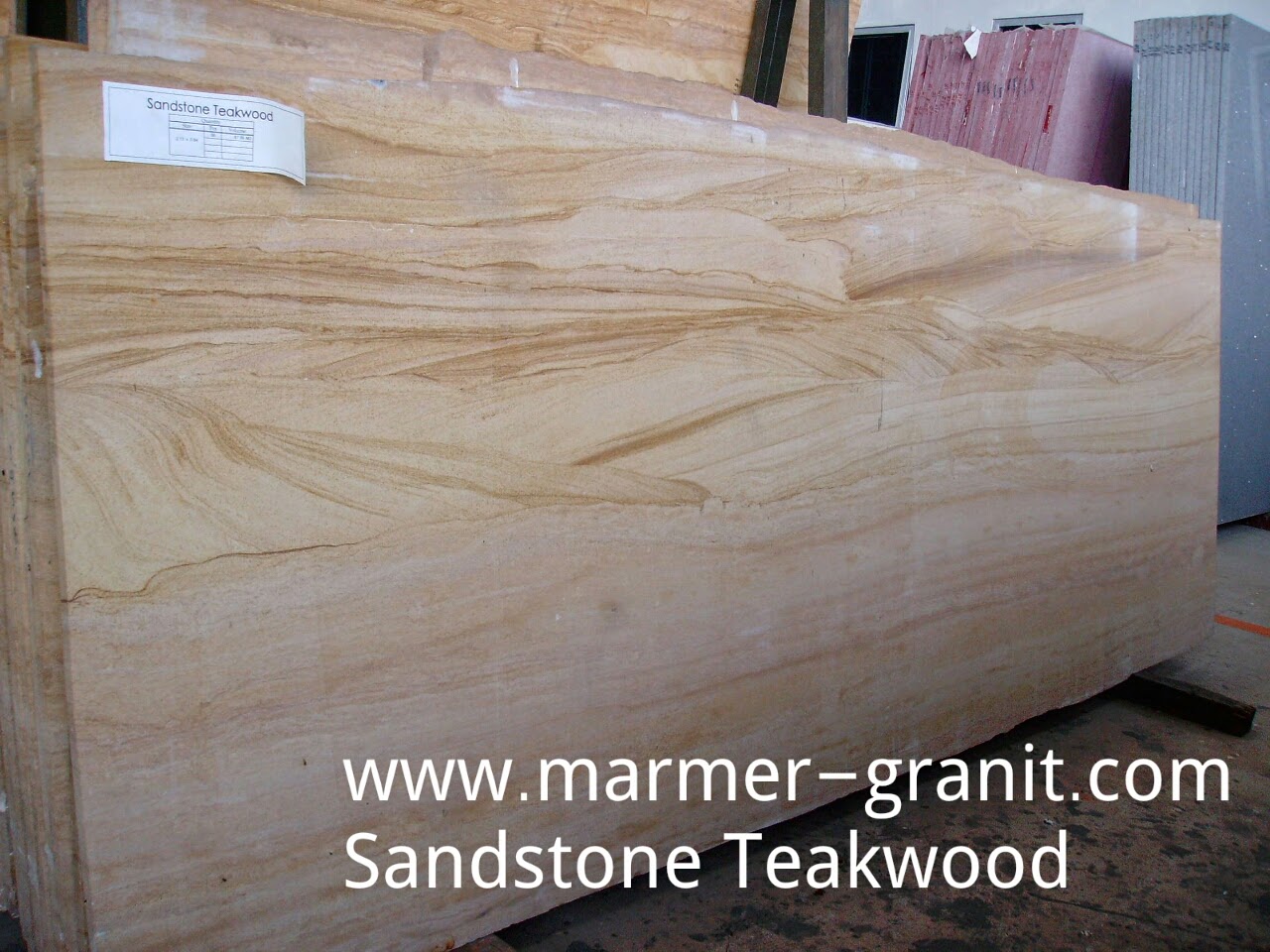 Sandstone Teakwood slabs