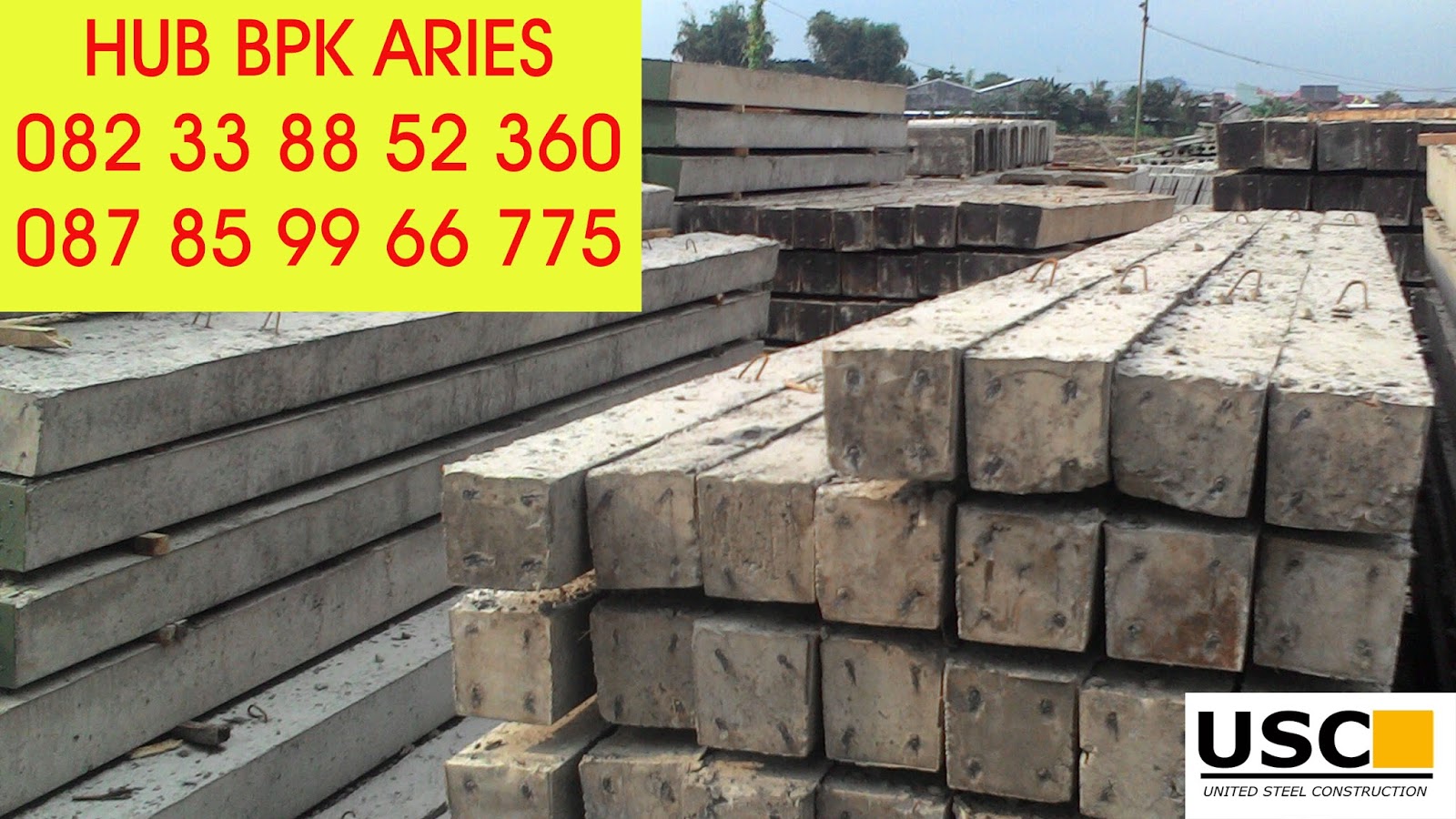 tiang pancang, tiang pancang beton, tiang pancang beton