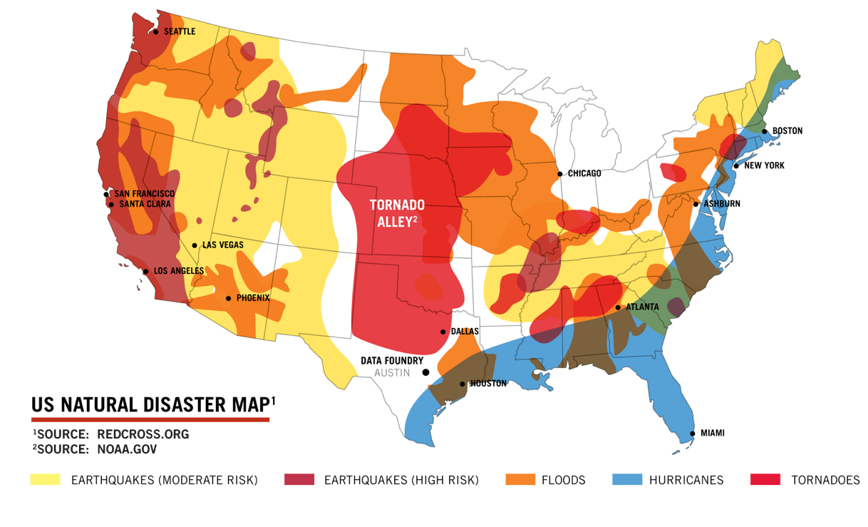 SOS Survival Products: Natural Disasters by Region: How to Prepare for