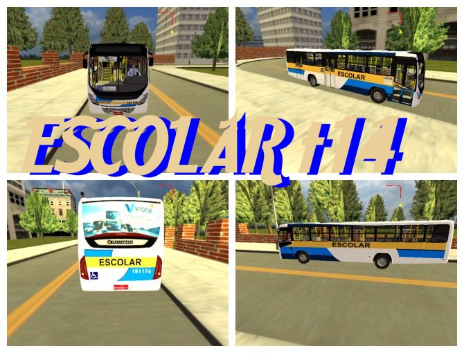 🟡proton bus simulator - mod escolar muito realista! + skin 