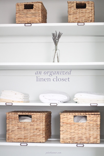 Pretty Linen Closet