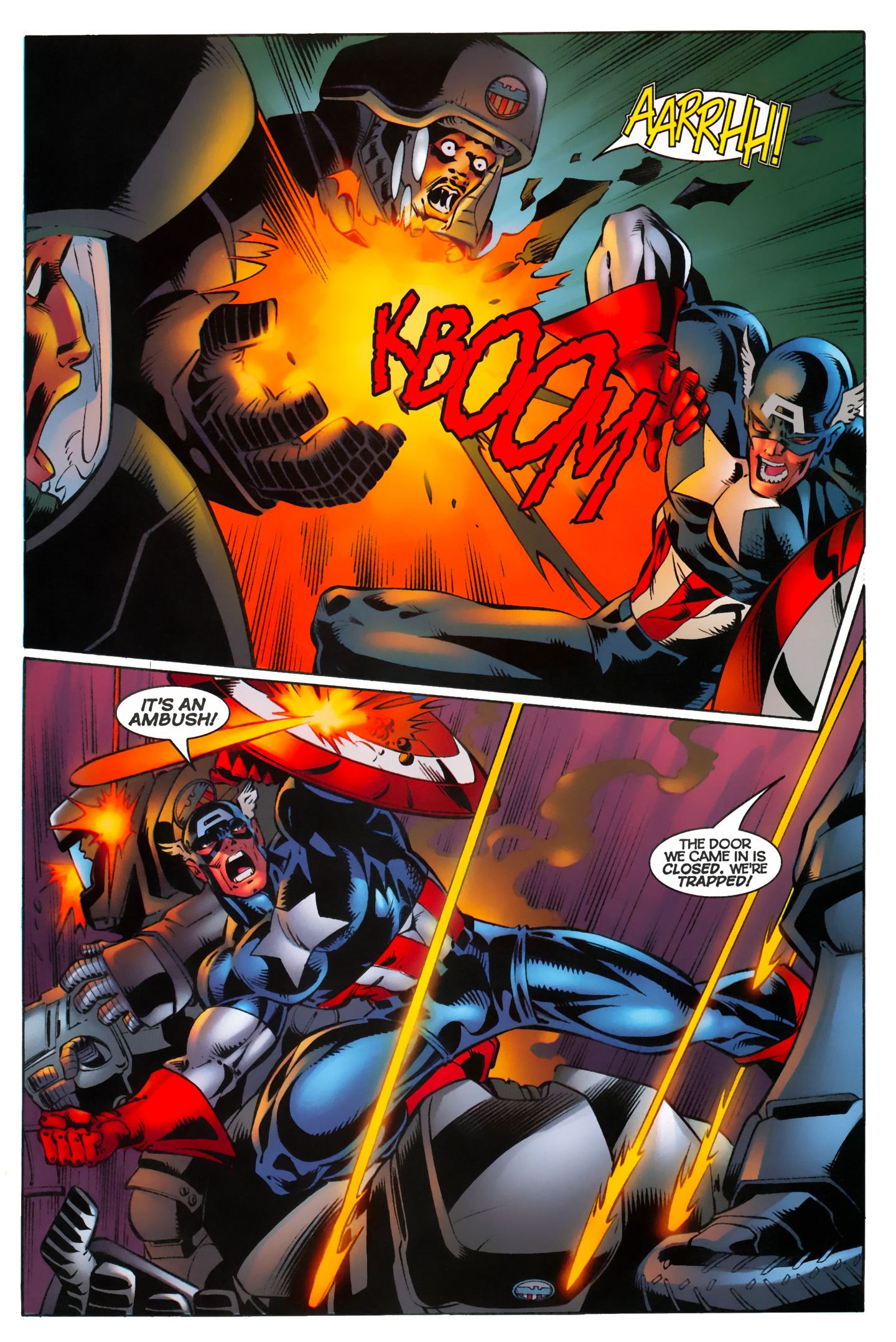 Read online Captain America (1996) comic -  Issue #10 - 13