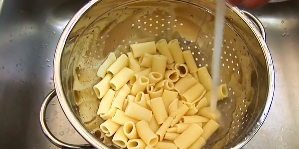 I Always Pour My Pasta Into The Colander, But After Seeing This?