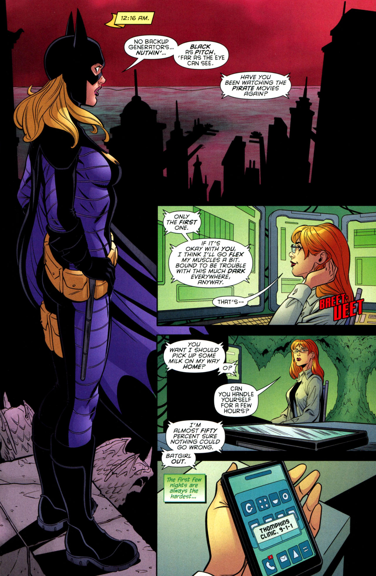 Read online Batgirl (2009) comic -  Issue #4 - 9