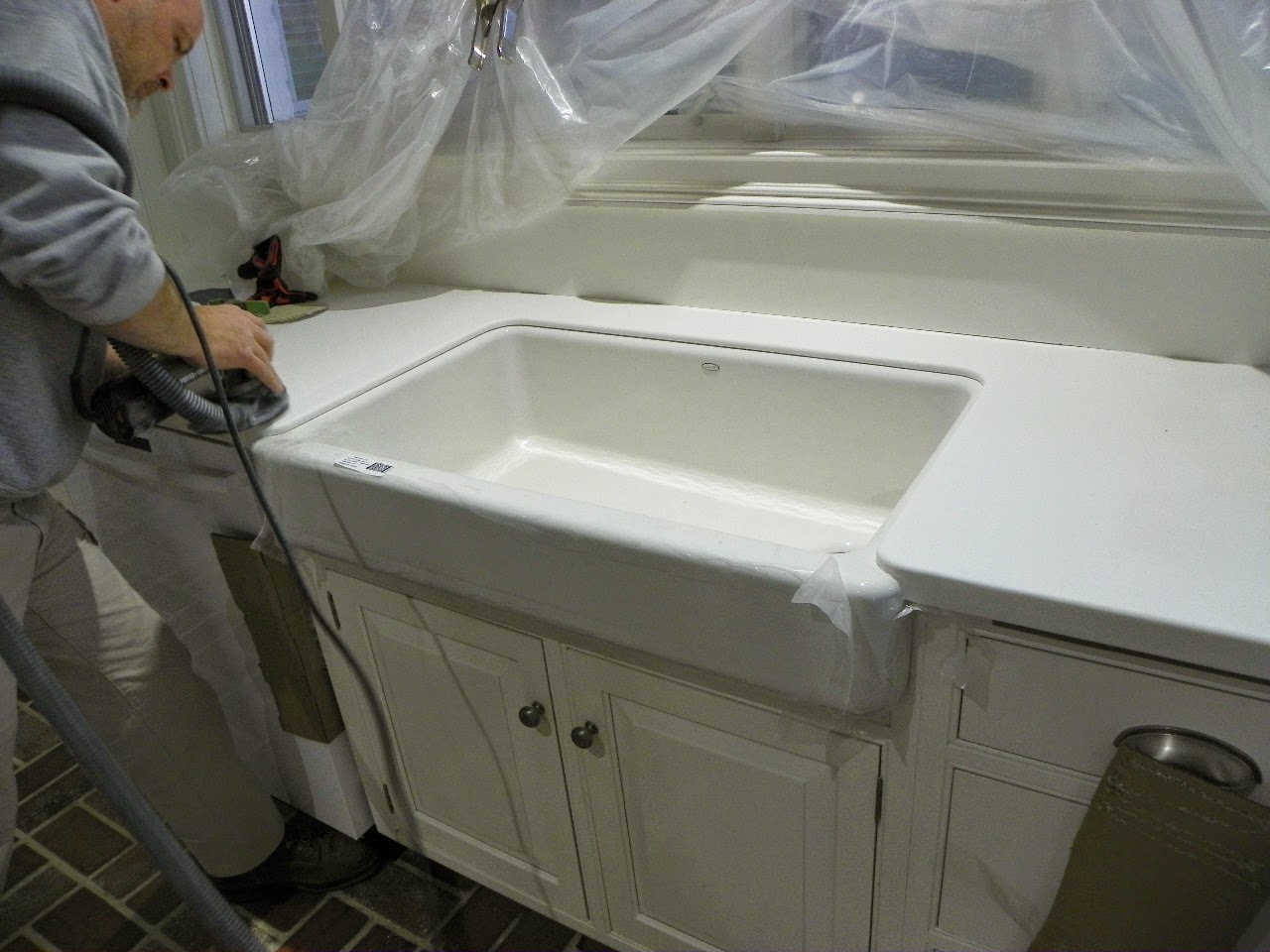 The Solid Surface Countertop Repair Blog Retro Fit Undermount Farm