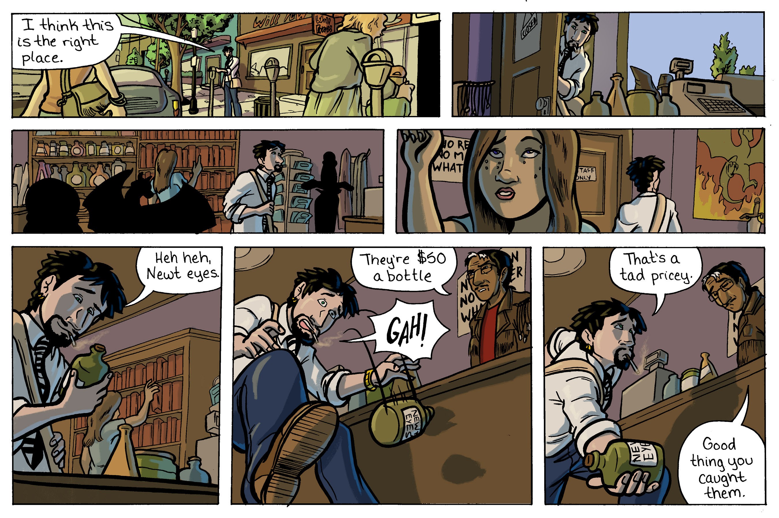 Read online Sorcery 101 comic -  Issue #3 - 7