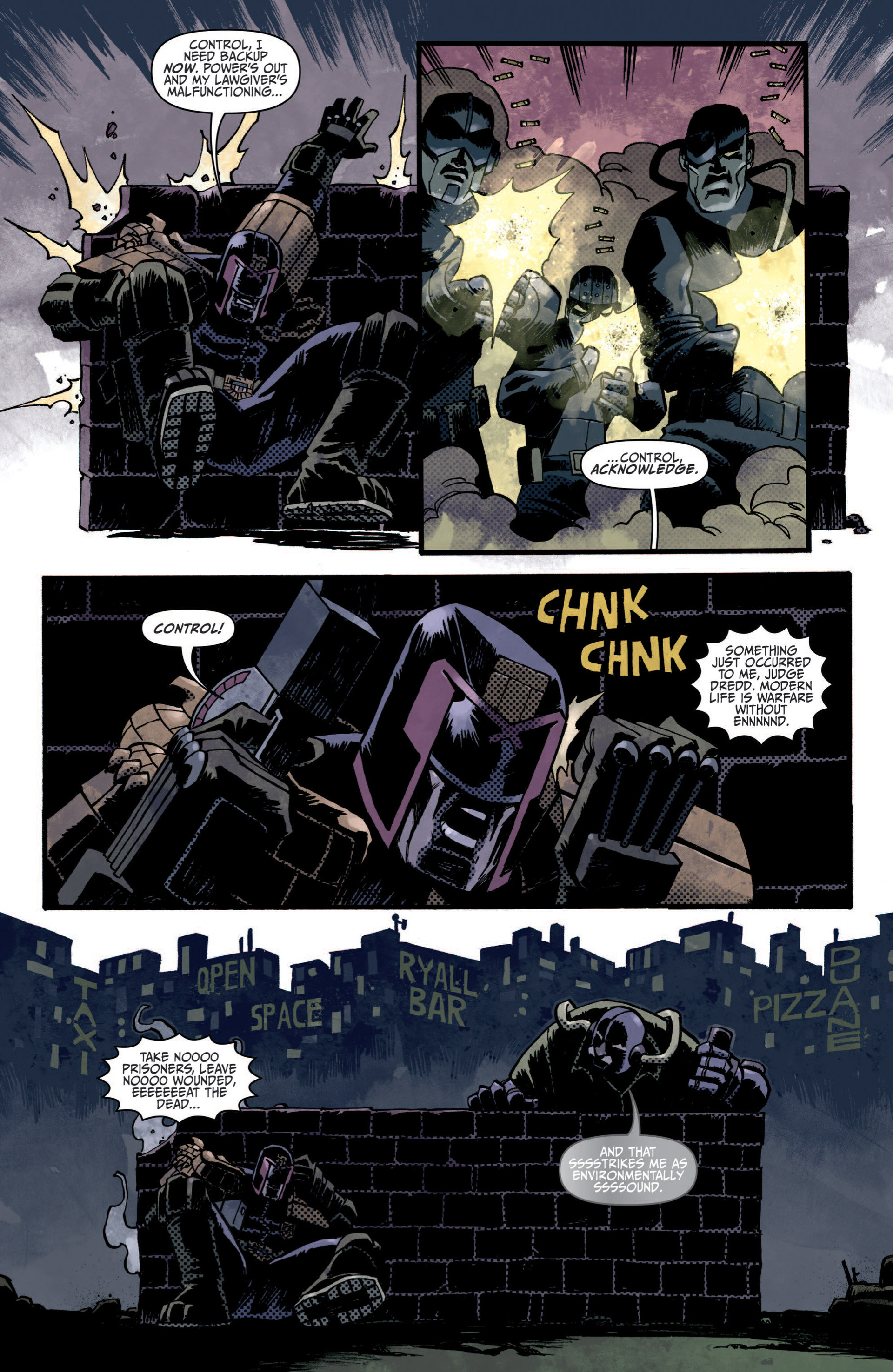 Read online Judge Dredd (2012) comic -  Issue #5 - 13