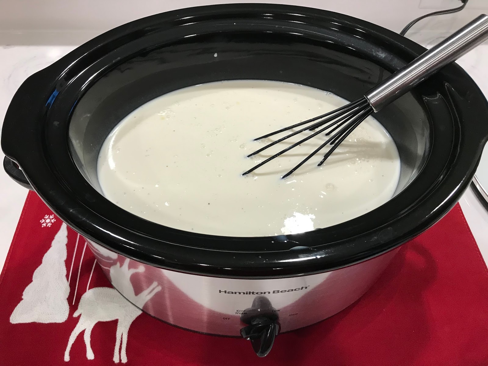 Creamy Crock Pot Hot Chocolate