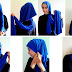 Cara Memakai Hijab Pashmina Sifon Polos