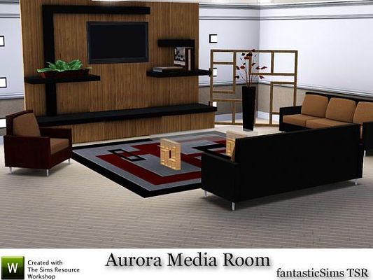 Casas da Naty The Sims 2 & The Sims 3 Houses: Sala de Estar The Sims 3