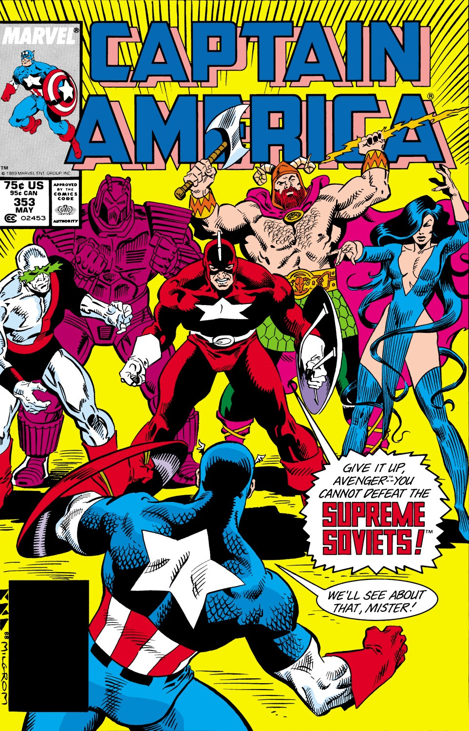 Captain America (1968) Issue #353 #285 - English 1