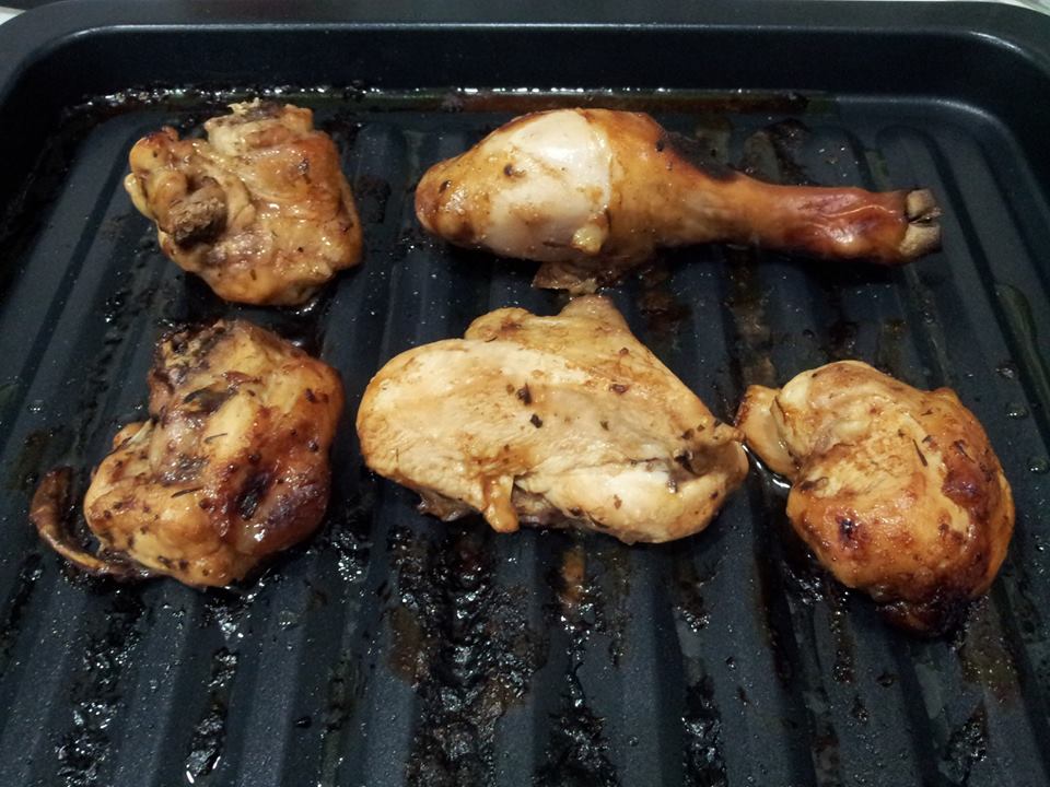 Grilled Chicken with Red Wine and Garlic Marinade Shan's Recipes