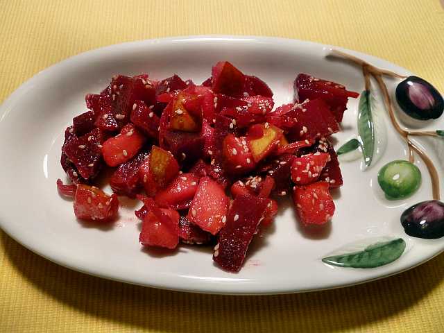 Turbohausfrau: Ägyptischer Rote Rüben-Salat