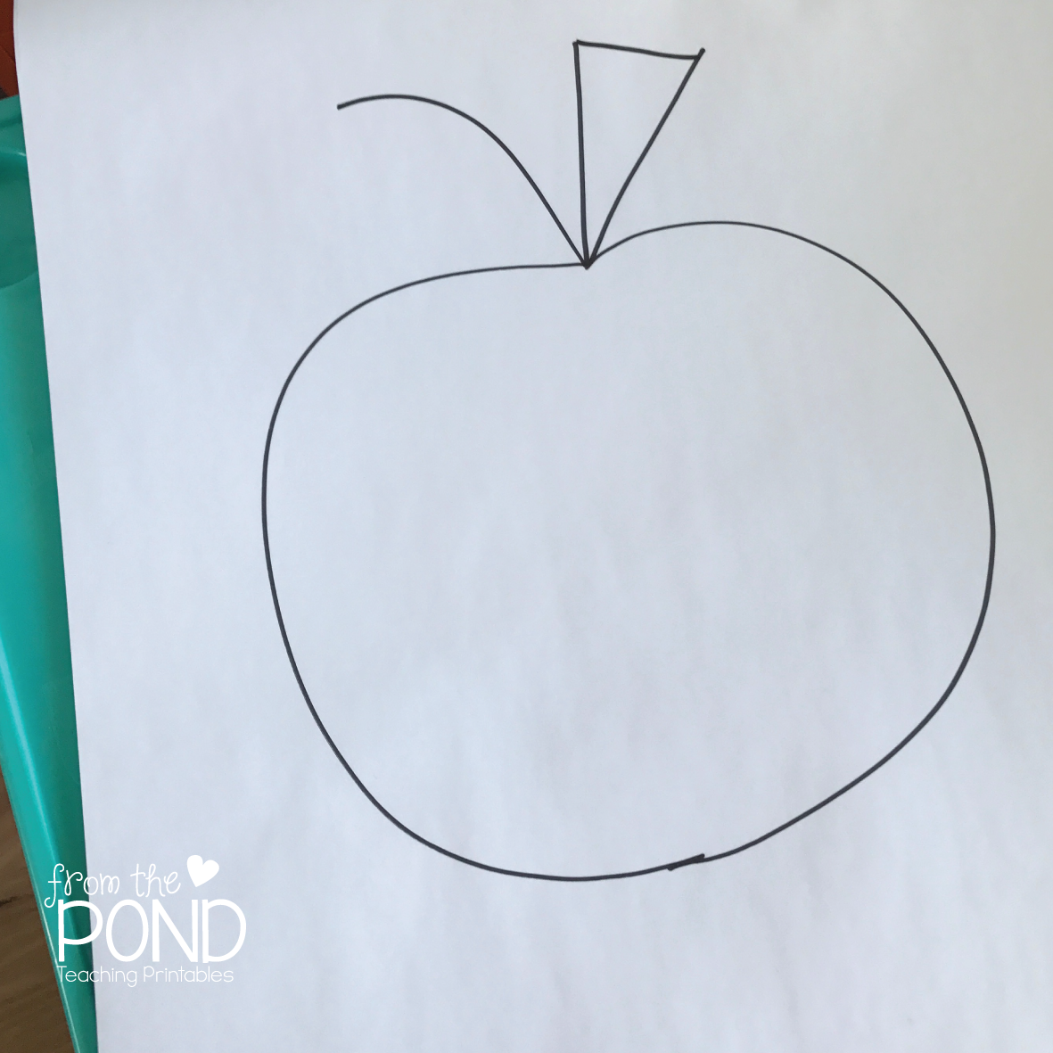 Apple Directed Drawing From the Pond