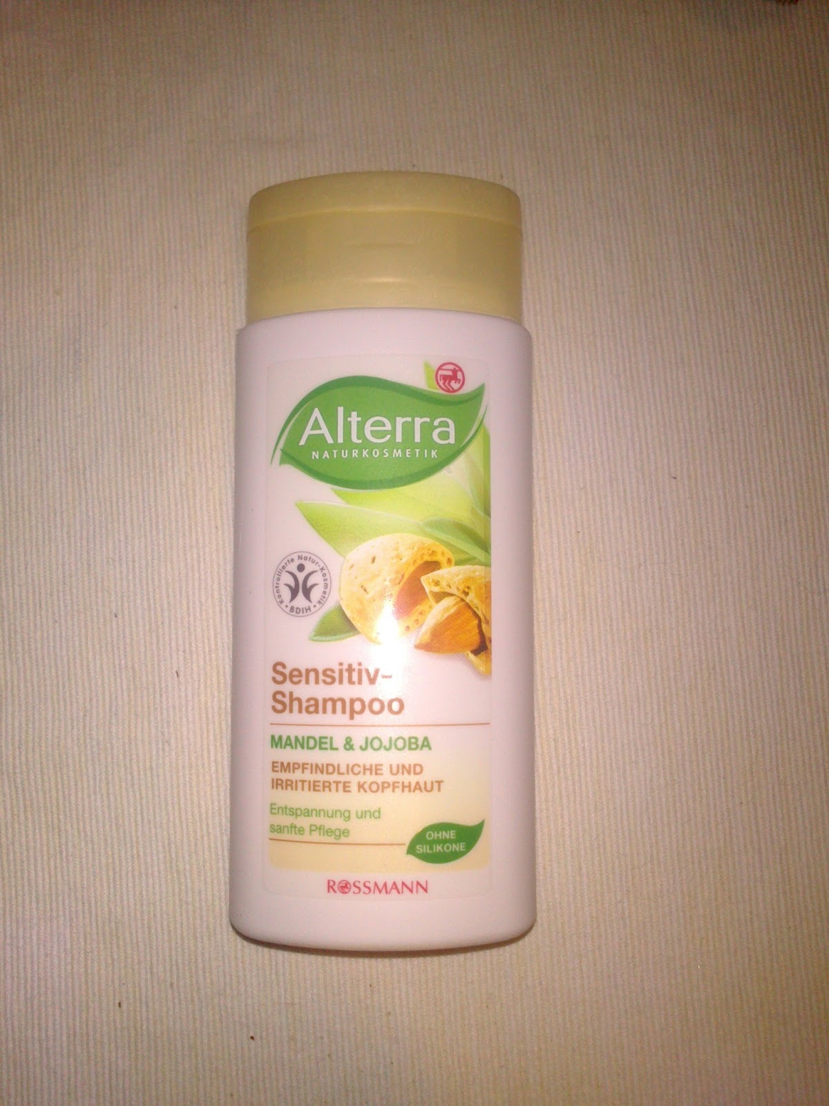 naturalne kreMisie Alterra Sensitiv Shampoo Mandel & Jojoba