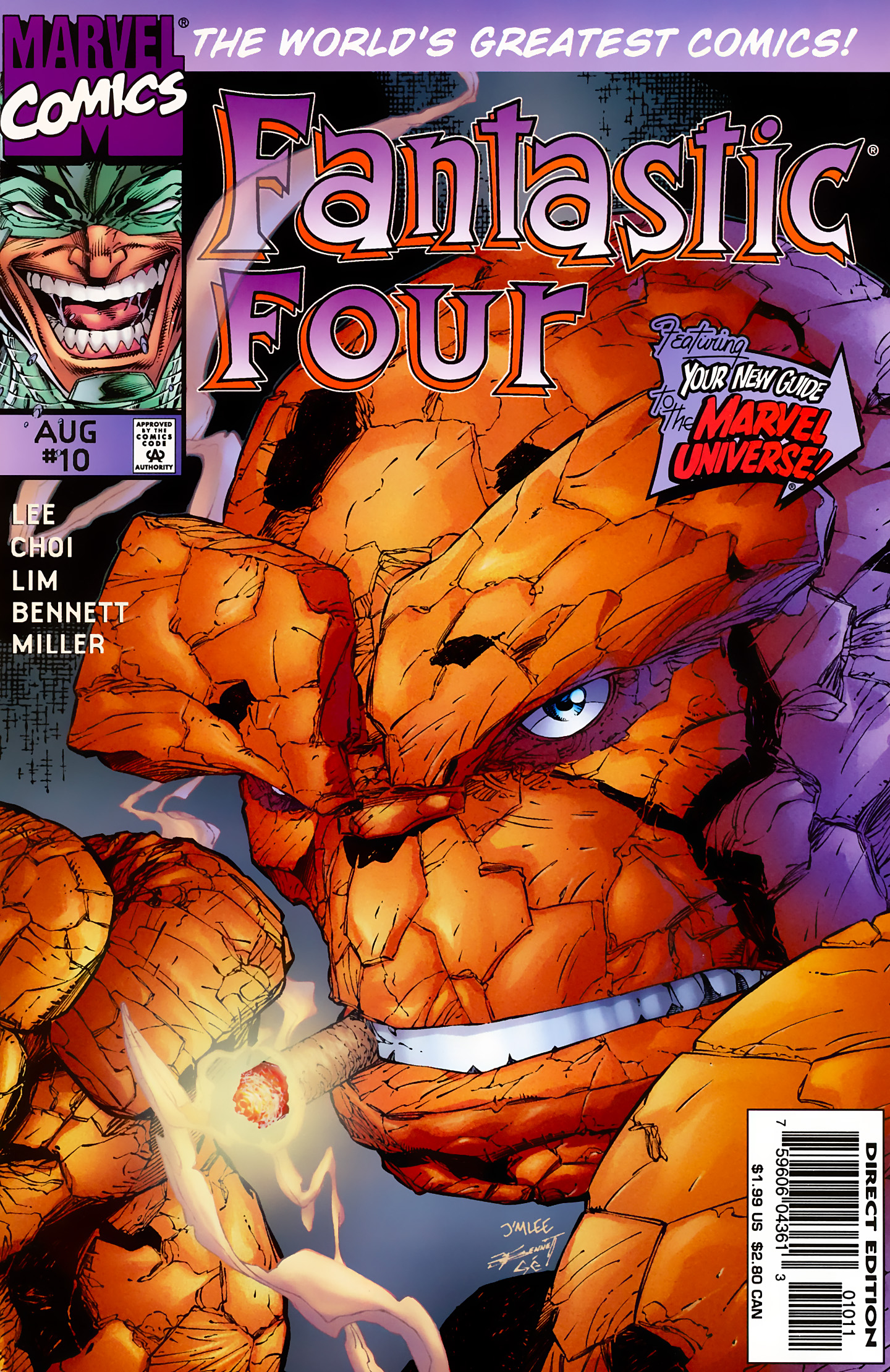 Fantastic Four (1996) issue 10 - Page 1