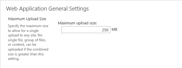 MaximumFileSizePerExtension in SharePoint