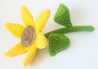 PATRON GRATIS GIRASOL AMIGURUMI 39015