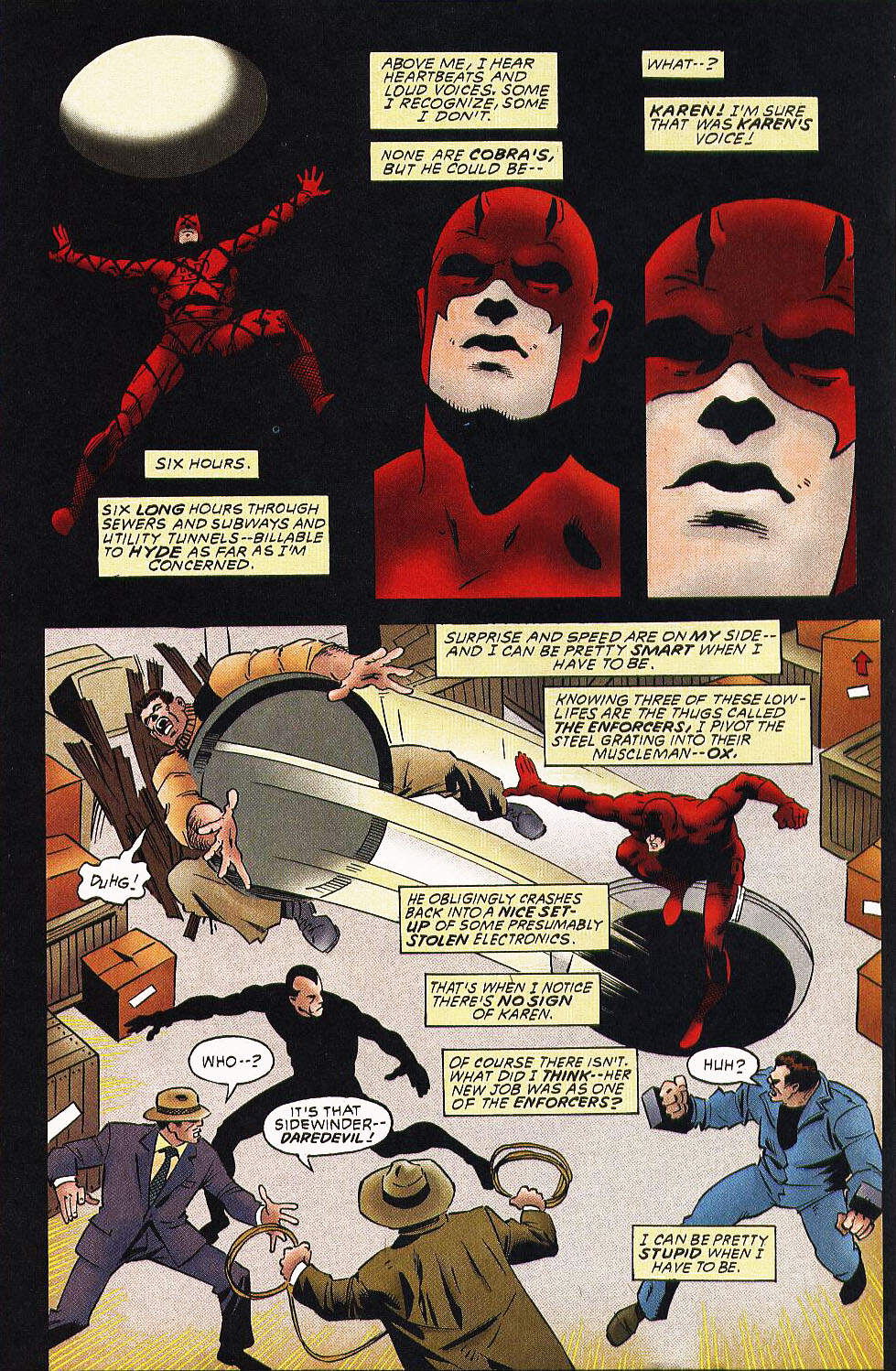Read online Daredevil (1964) comic -  Issue #356 - 17