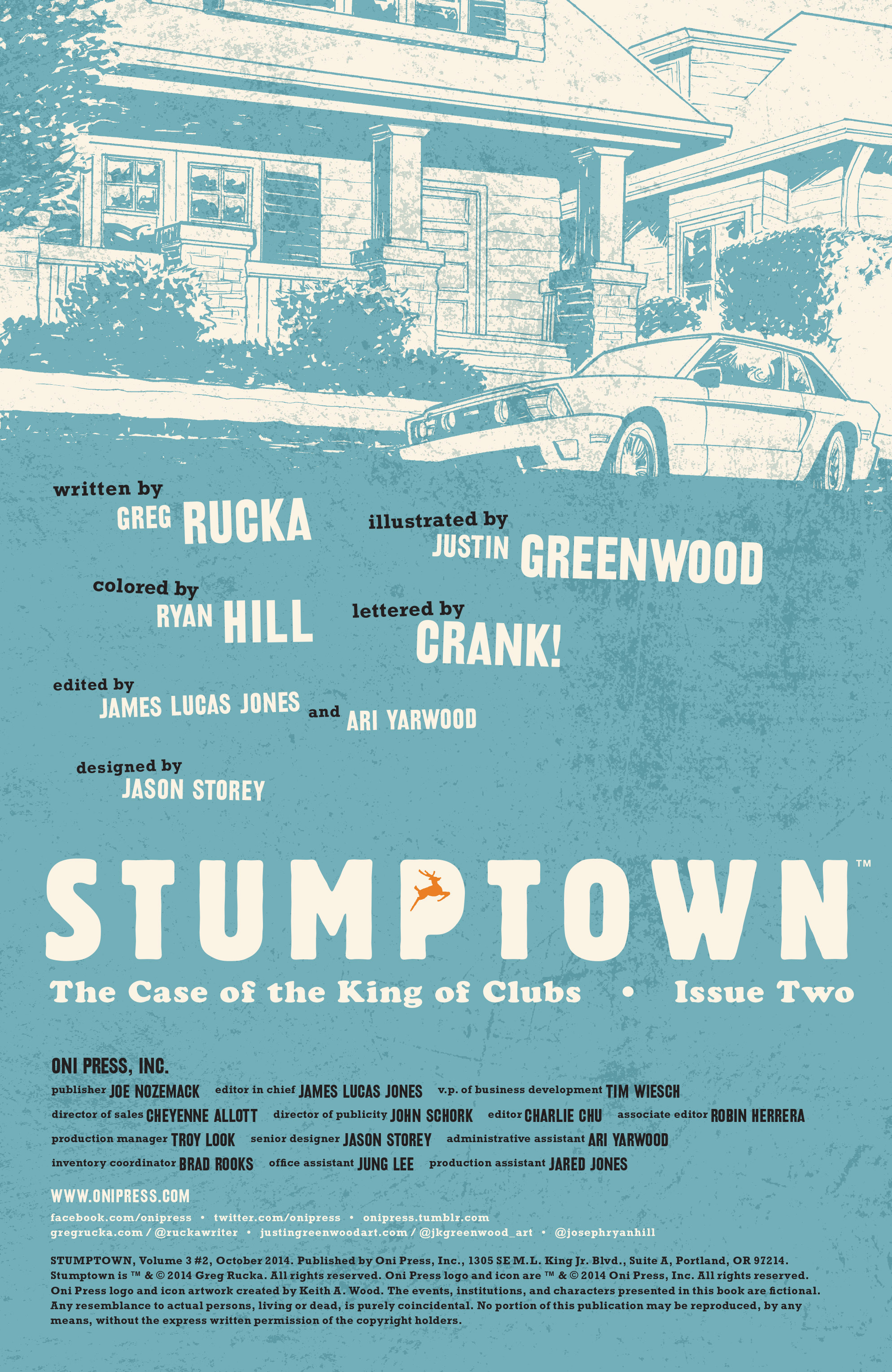 Read online Stumptown comic -  Issue #2 - 3