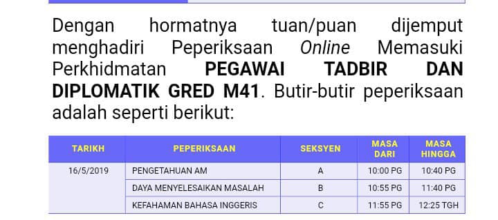 Newskerjaya Sumber Rujukan Terkini Nota Rujukan Pegawai Tadbir Diplomatik Ptd 2019