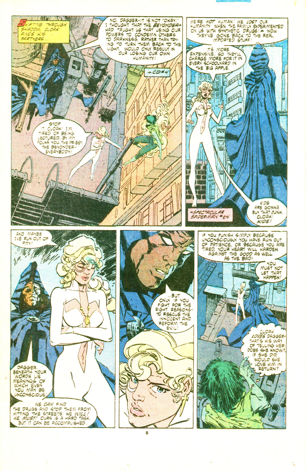 Read online Cloak and Dagger (1985) comic -  Issue #6 - 9