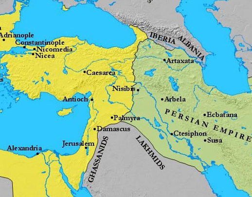 Byzantine Military: Battle of Satala - Persia Invades