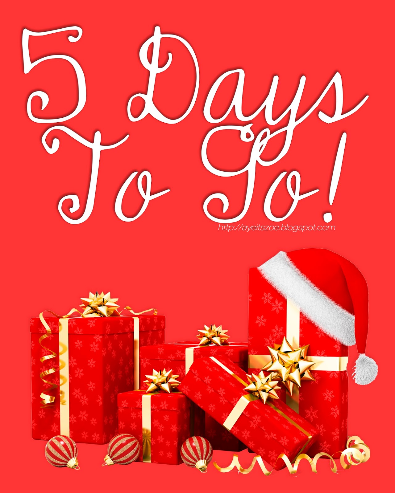 5 Days To Go AyeItsZoe