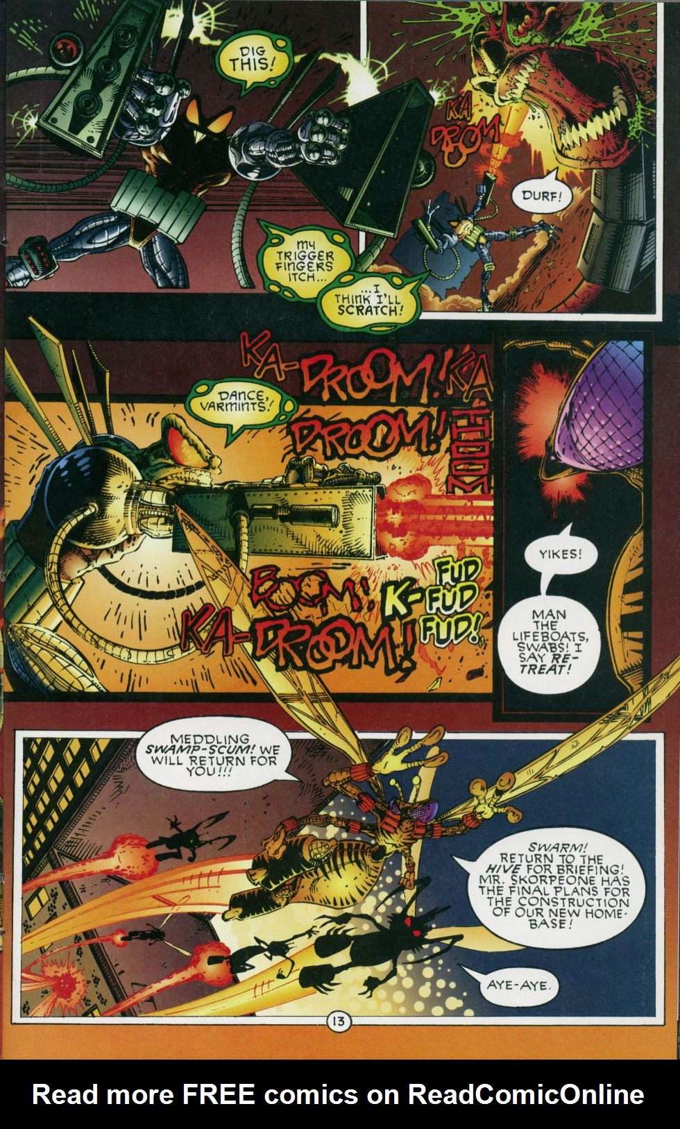 Read online Cyberfrog: Reservoir Frog comic -  Issue #1 - 14