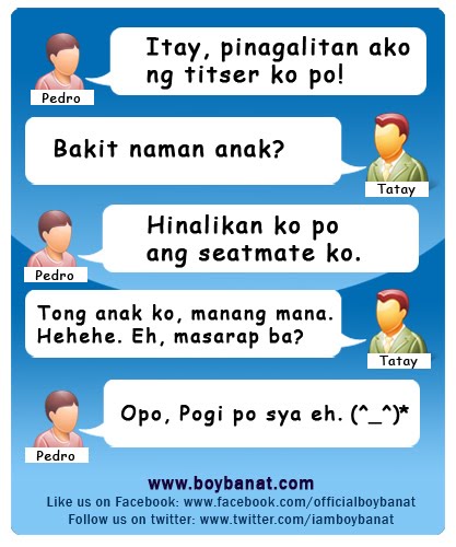 Boy Banat: Pinoy Father - Son Jokes